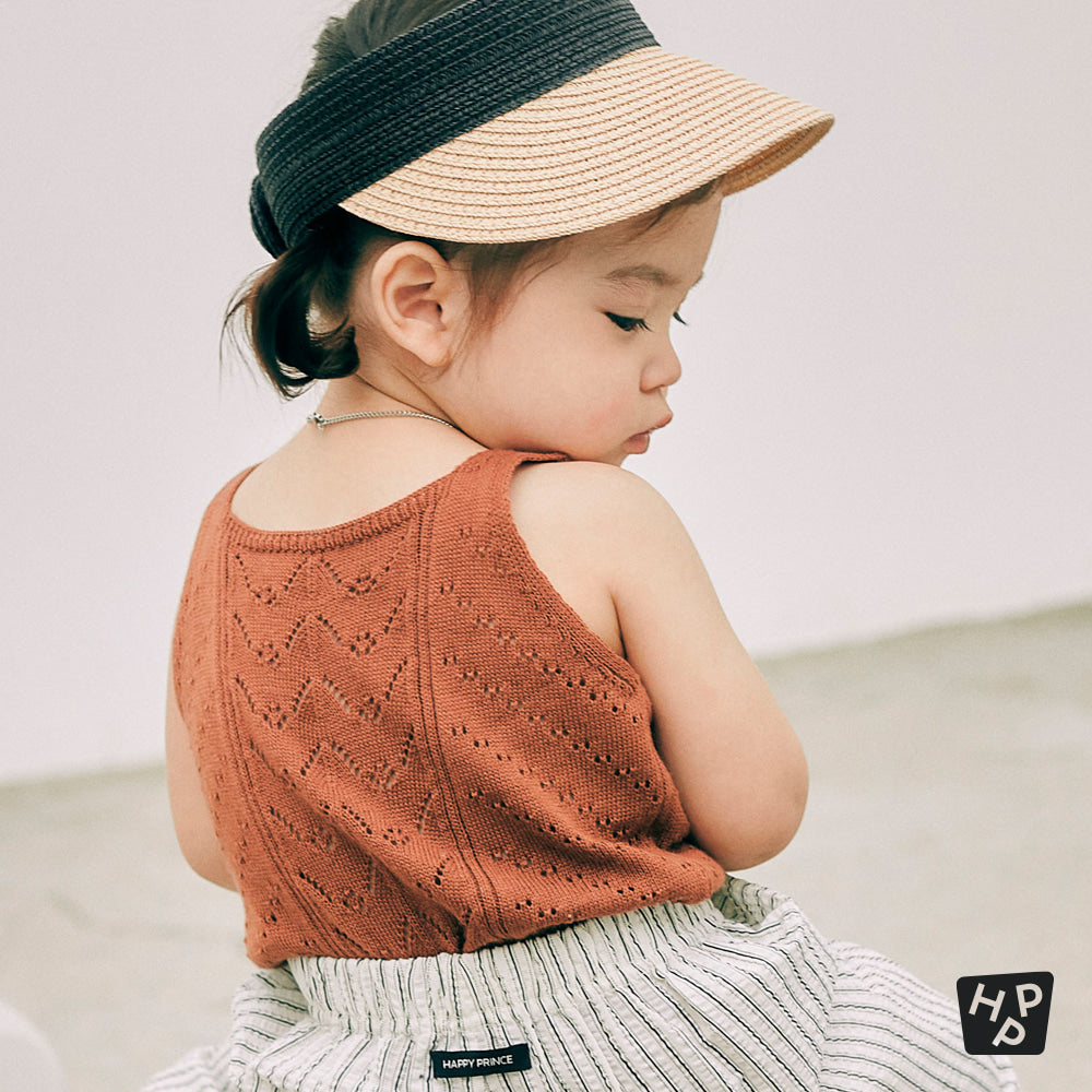 Betty knit baby sleeveless t-shirt