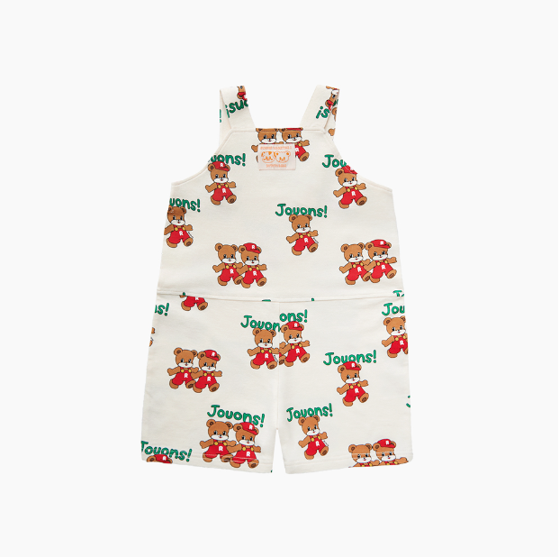 Shine Overall Red