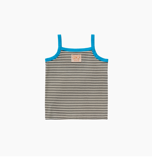 Shine Sleeveless T-shirt Blue