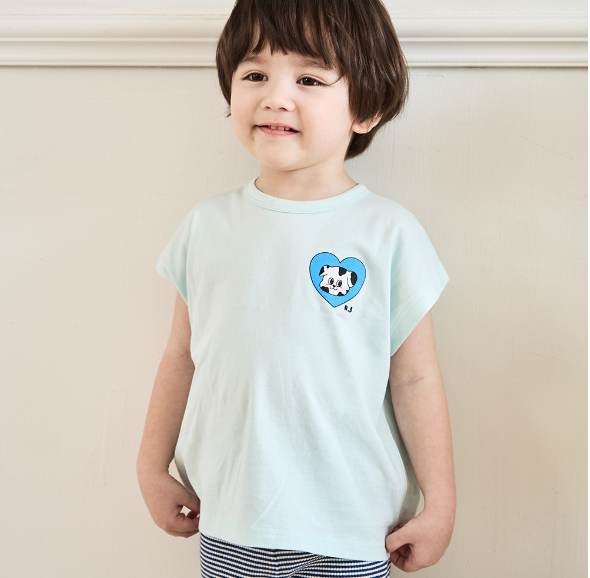 Shine Cap-sleeved T-shirt