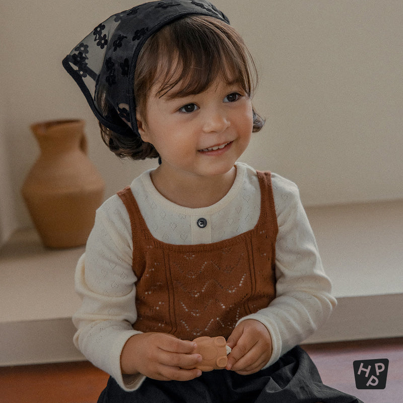 Betty knit baby sleeveless t-shirt