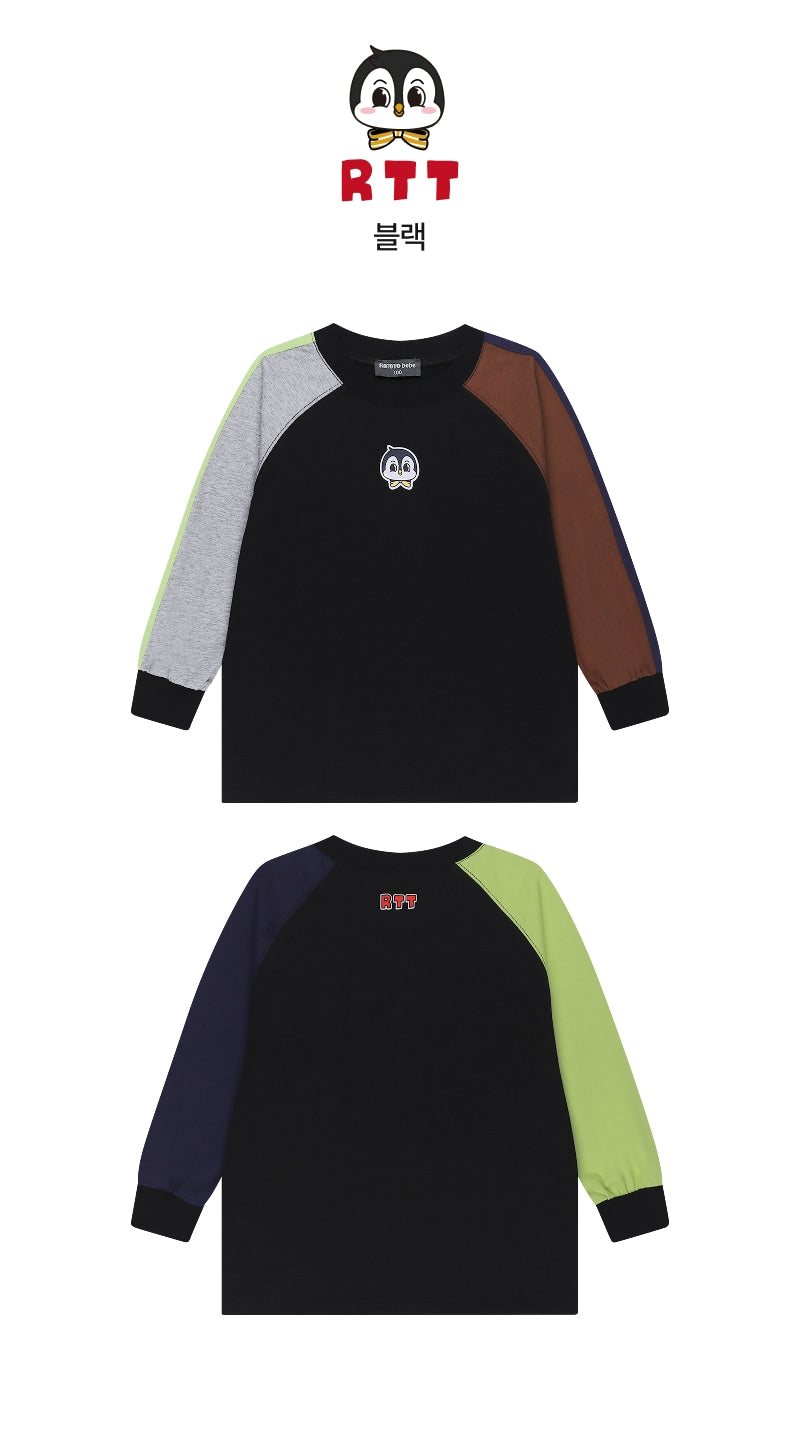Festival Block T-shirt Black