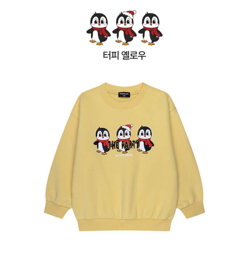 Brushed French Terry Point Detail Sweatshirt