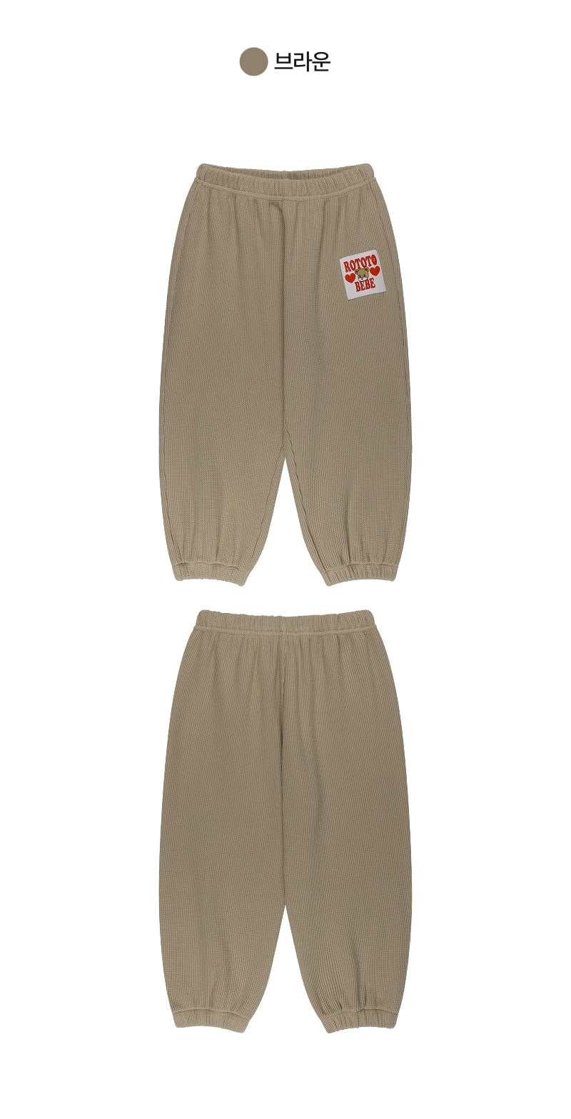 Festival Waffle Jogger Pants