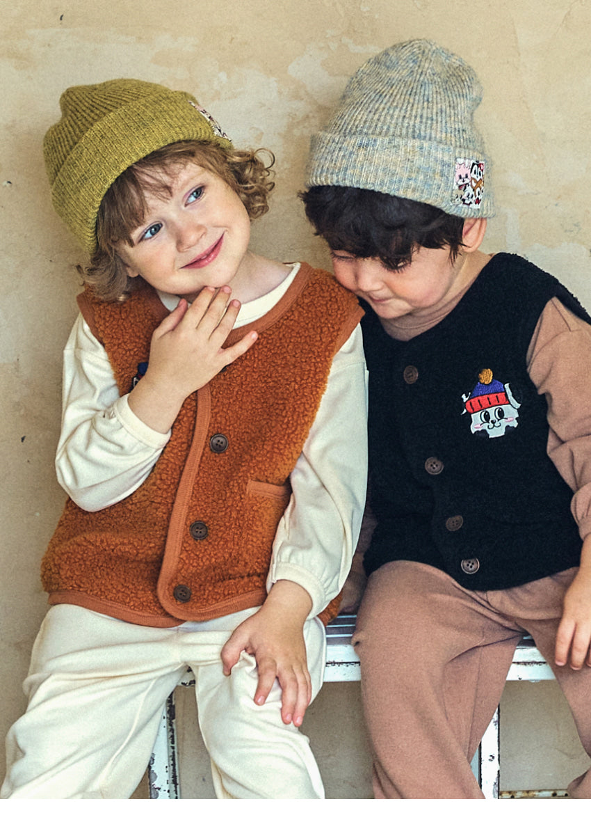 Polyester Blend Knit Beanie