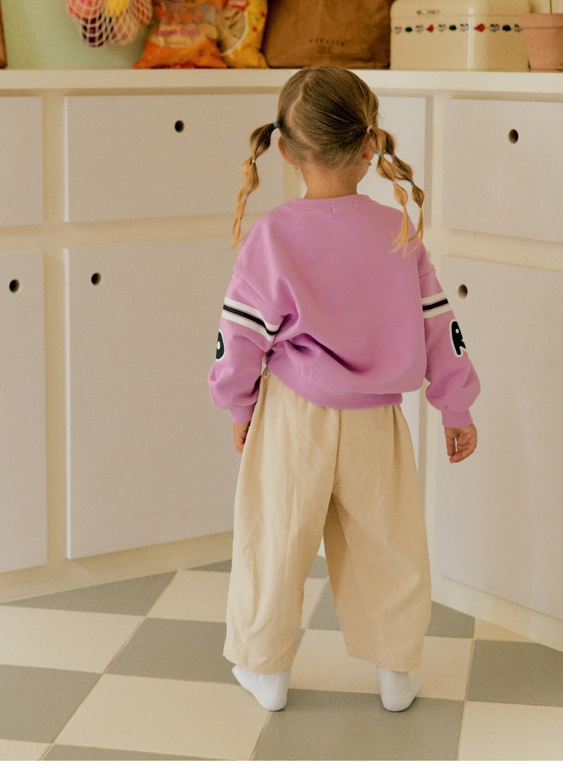 Festival Sleeve Point Sweatshirt