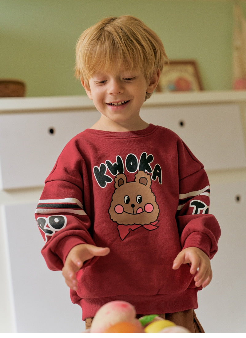 Festival Sleeve Point Sweatshirt