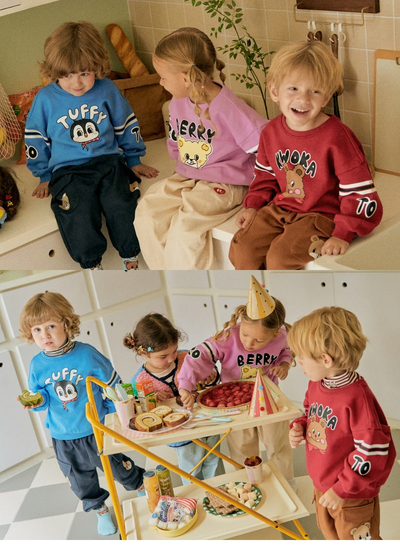 Festival Sleeve Point Sweatshirt