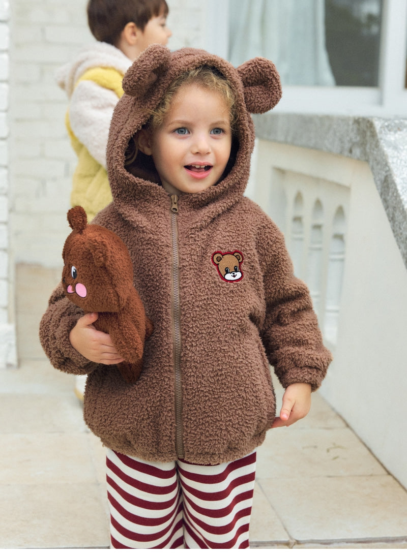 Festival Bear Boa Jacket