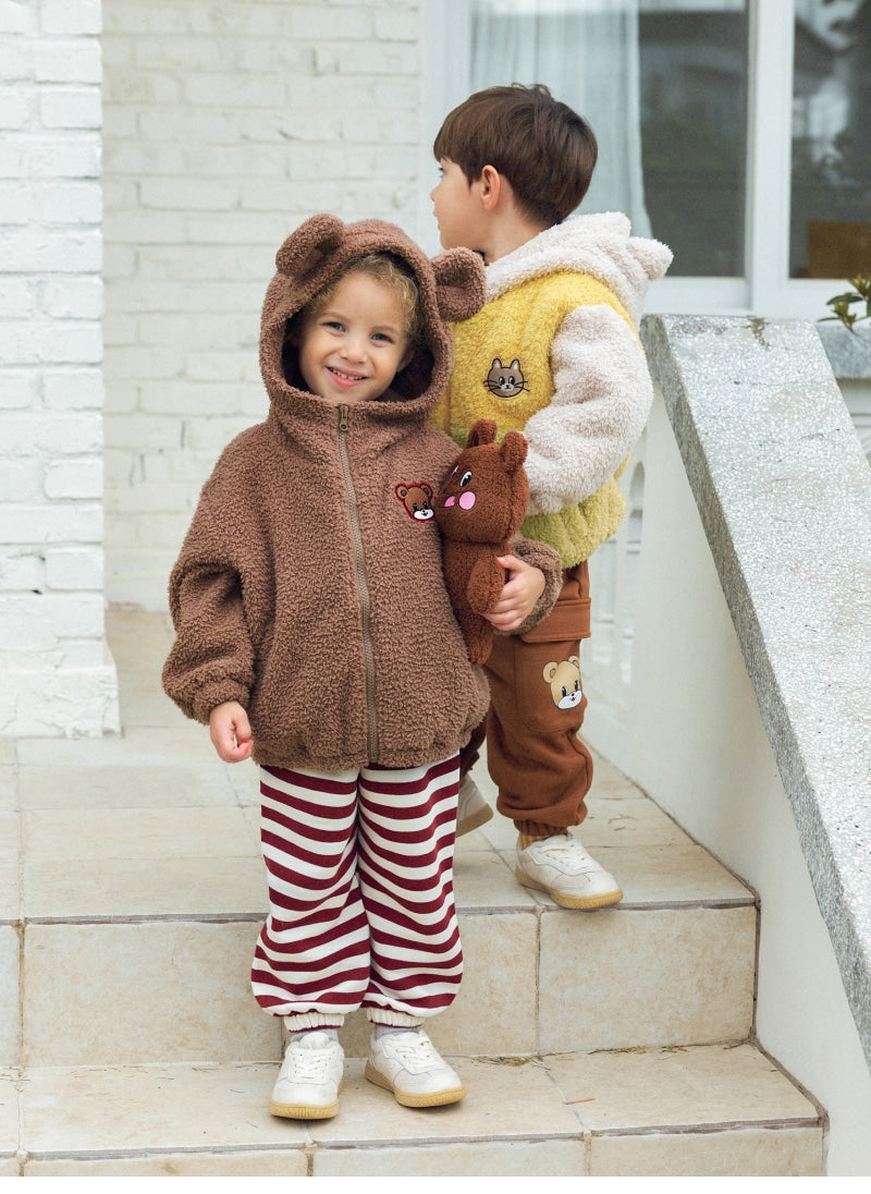 Festival Bear Boa Jacket
