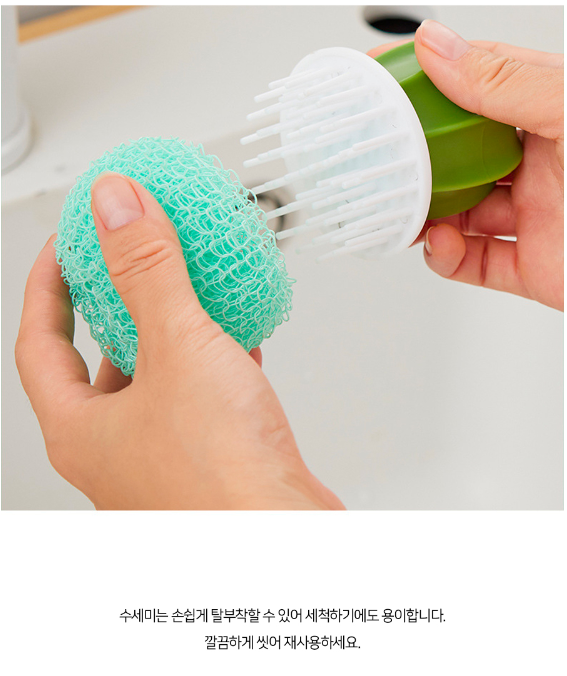 Cactus Dish Scrubber _ color random