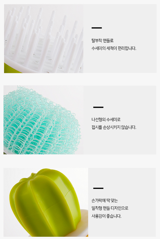 Cactus Dish Scrubber _ color random