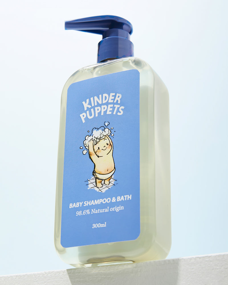 [Kinder Puppets] Baby Shampoo and Bath 300ml