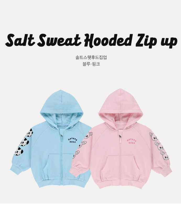 Salt Sweat Hooded Zip-up