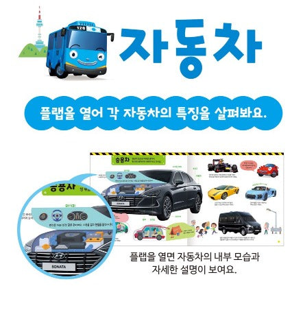 Tayo & Titipo Titipo Encyclopedia of Vehicle : Car and Train