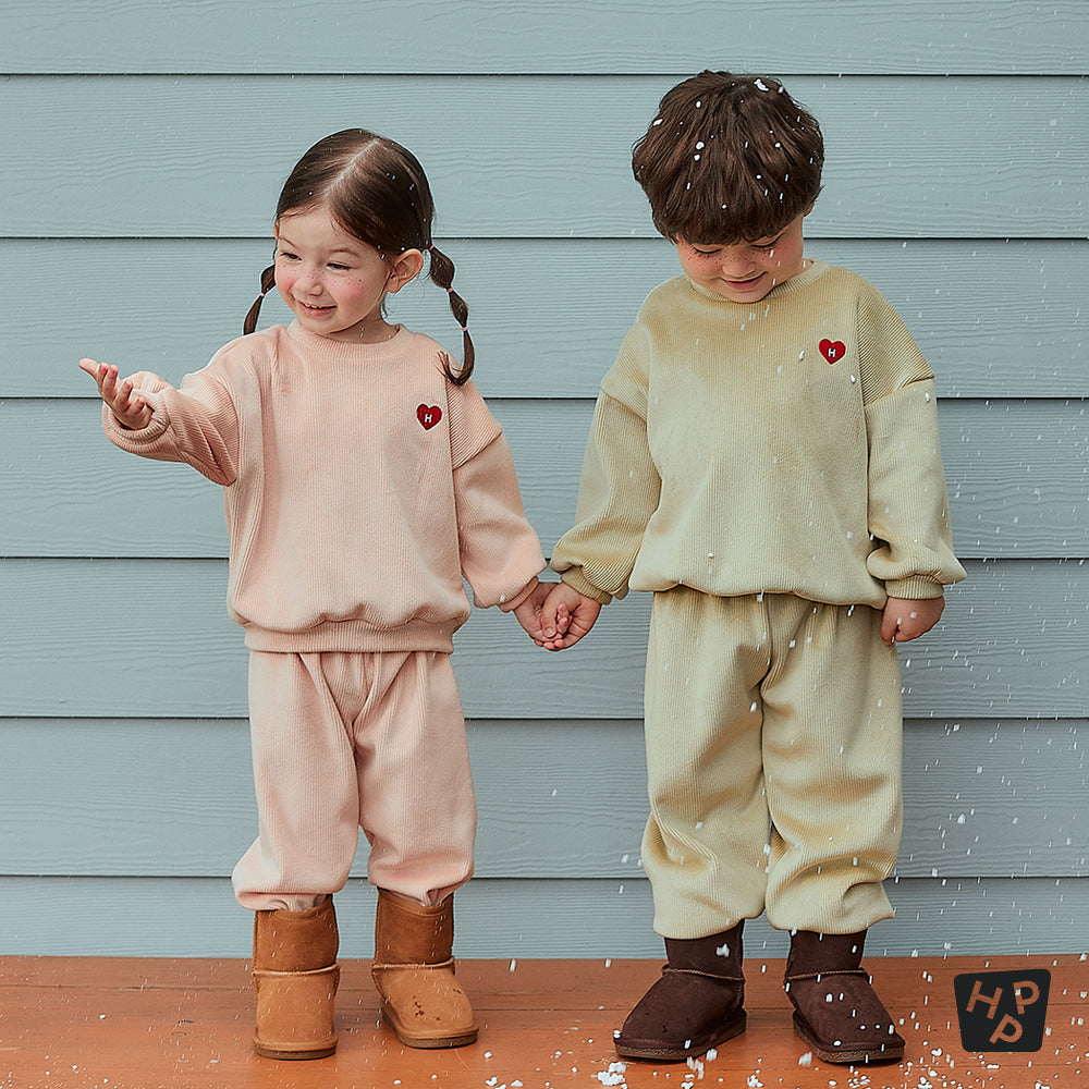 Mallow double velour top and bottom