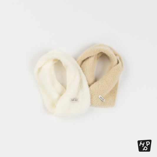 Mink Fluffy Knit Baby Muffler