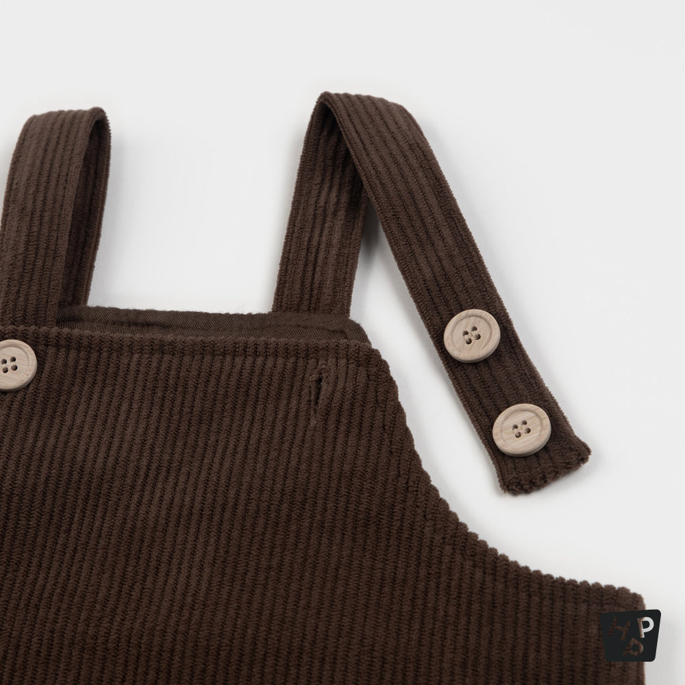 Nev Fleece Lined Corduroy Baby Dress