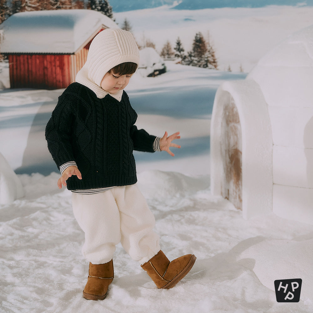 Fluffy Baby Fleece Pants