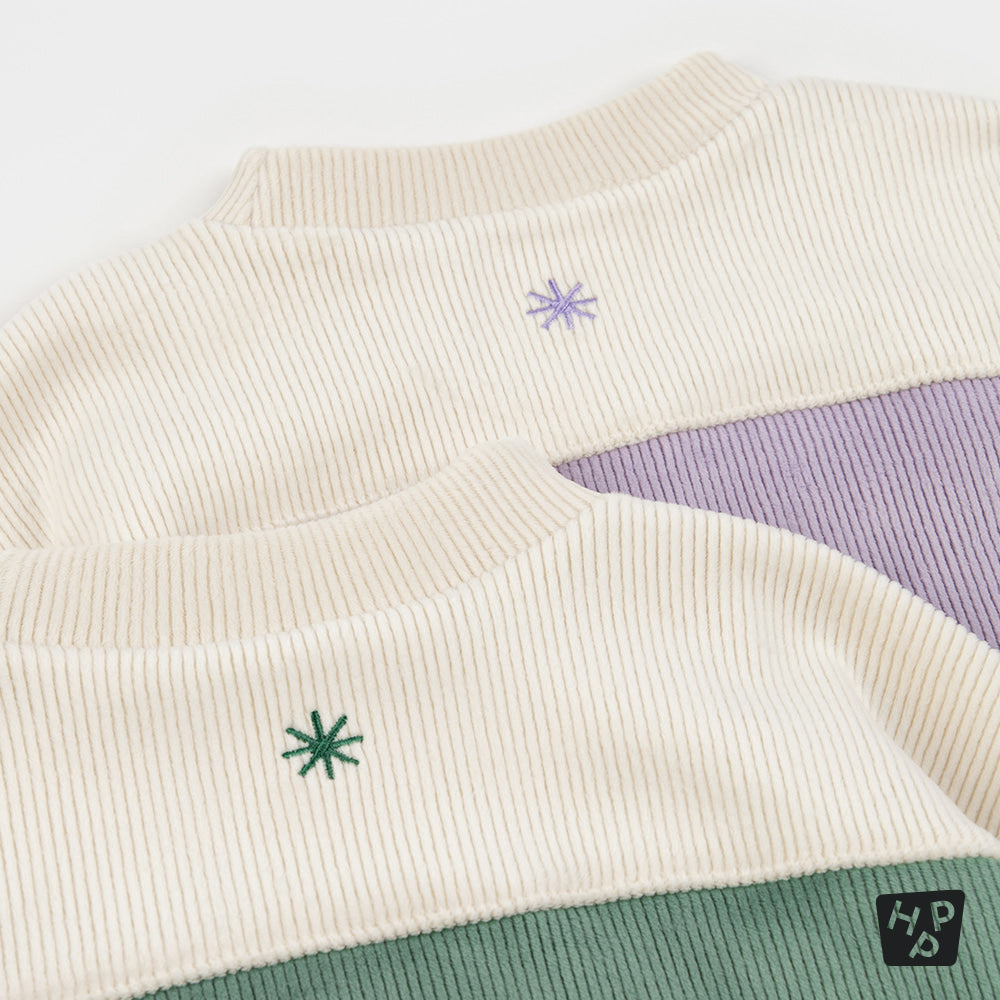 Glowy double velour top and bottom