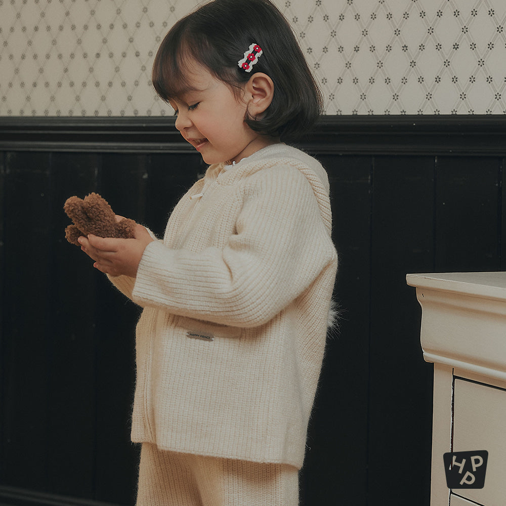 Momong Knit Baby Top and Bottom Set