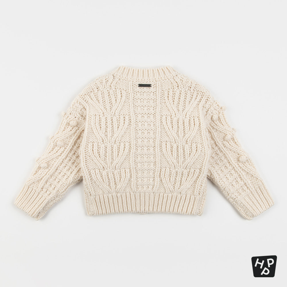 Bobo Knit Baby Cardigan