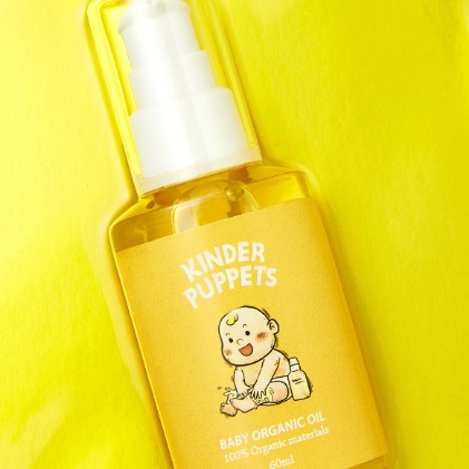 [Kinder Puppets] Baby Organic Oil 60ml