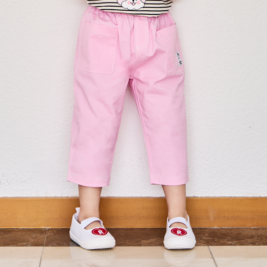 Shine Ankle-length Pants Pink