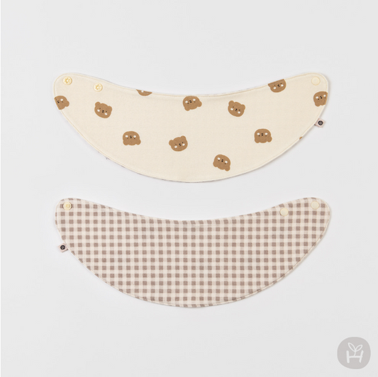 Julian reversible baby banana bib