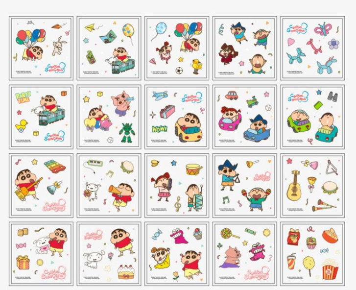 Crayon Shin Chan Sticker Set 짱구 종합 스티커 선물세트