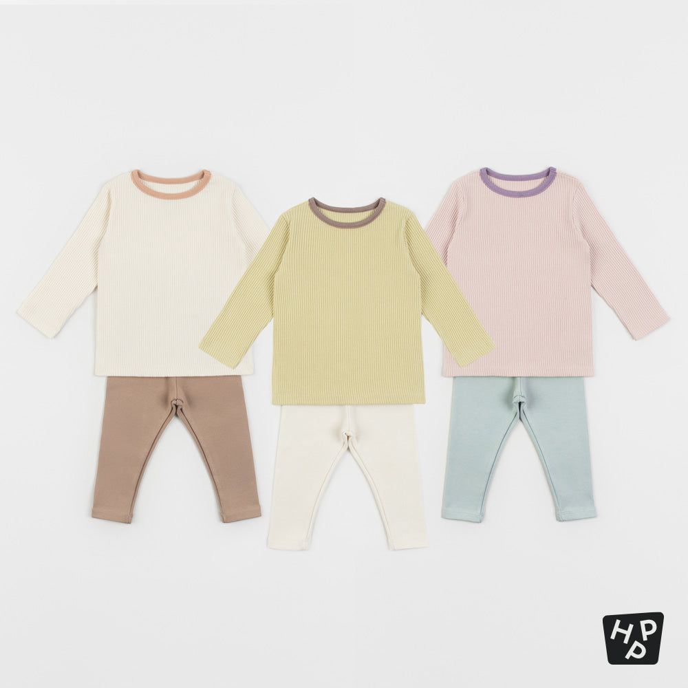 Plang ribbed lounge wear