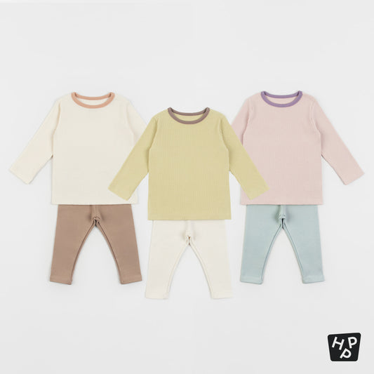 Plang ribbed lounge wear