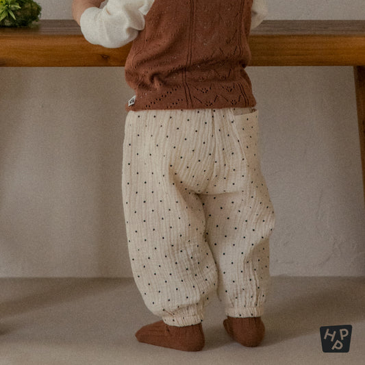 Ginger dot pants