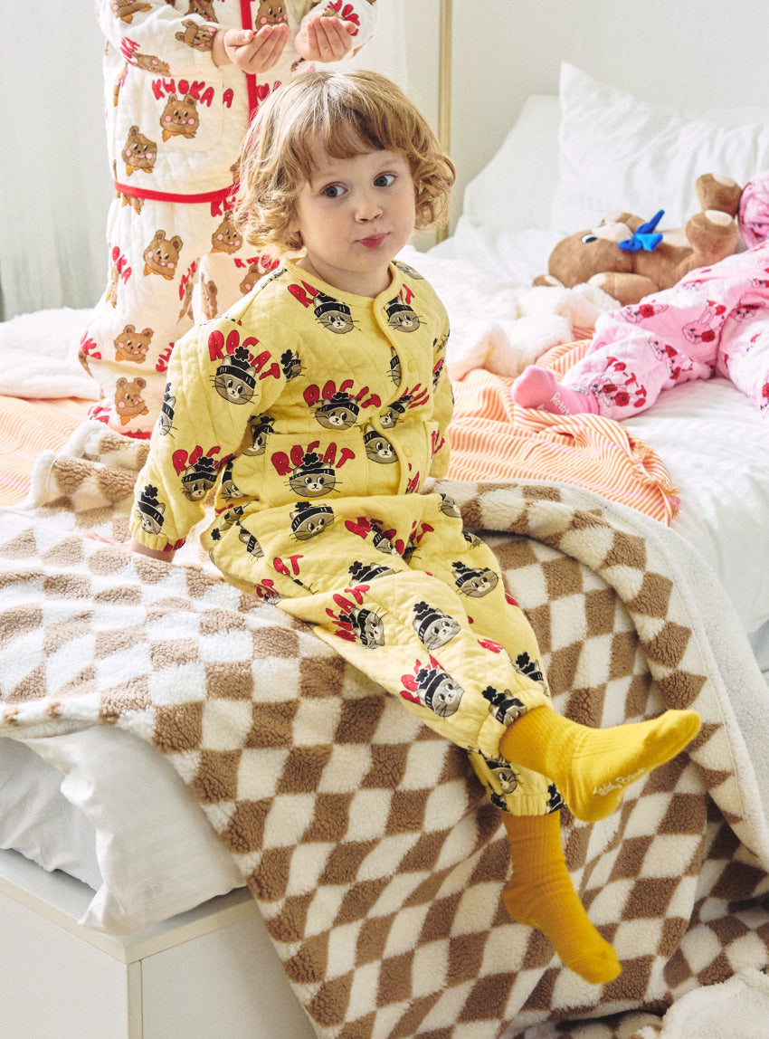 Triple Layer All-Over Baggy Pants Setup