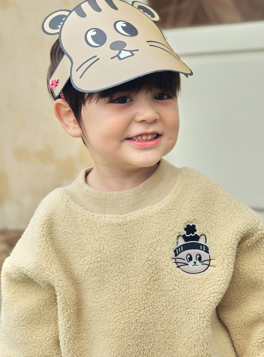 Boa Fleece Knit Rib Set