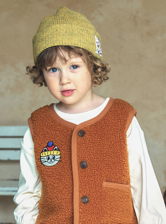 Polyester Blend Knit Beanie