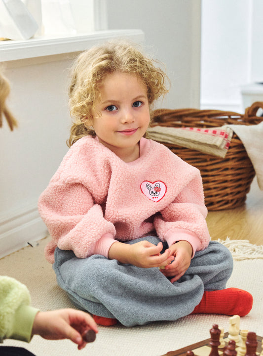 Teddy Fleece Loose Fit Sweatshirt