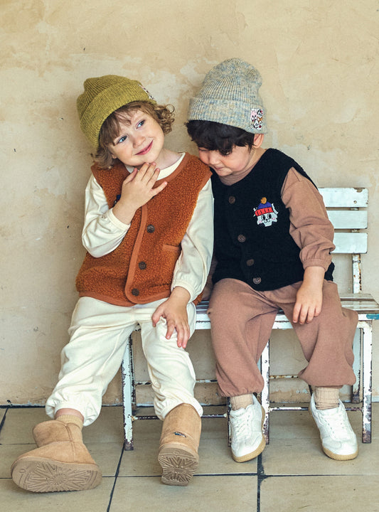 Dumble Boa Pocket Vest