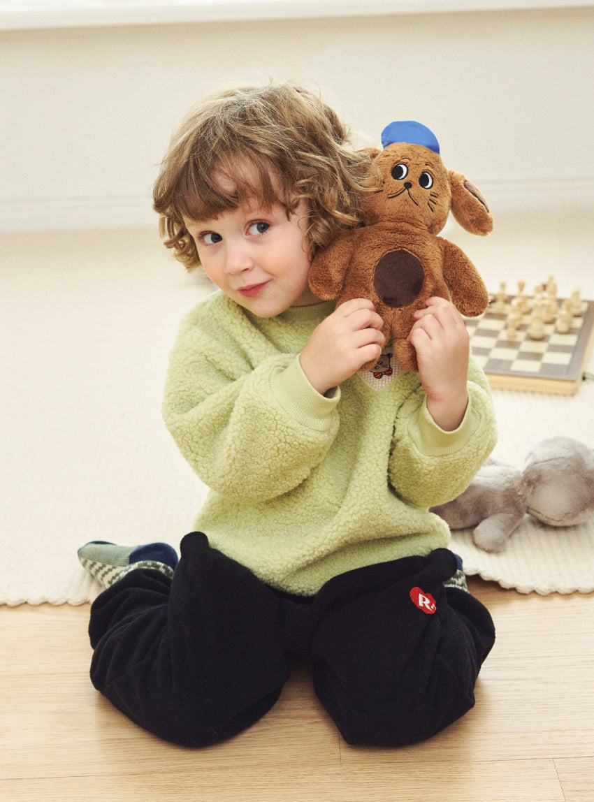 Teddy Fleece Loose Fit Sweatshirt