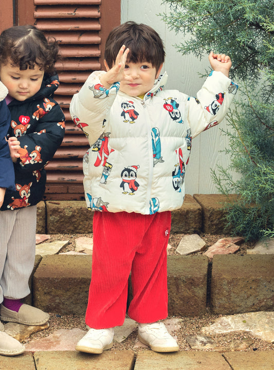 Polyester Digital Print Hooded Wellon Jacket