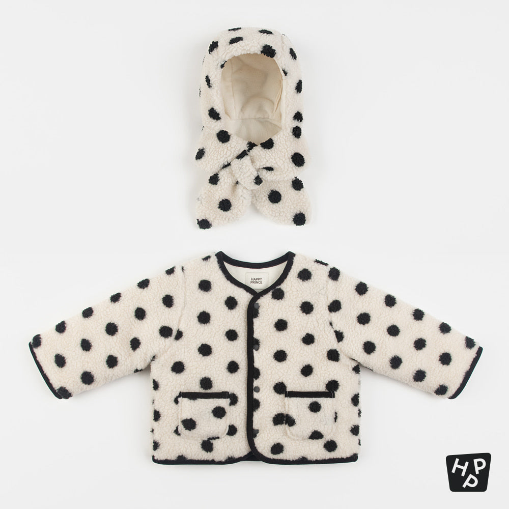 Dien Fleece Baby Jacket Set