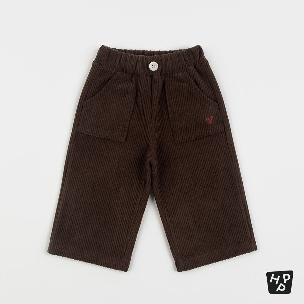 S’more Fleece Lined Corduroy Wide Pants