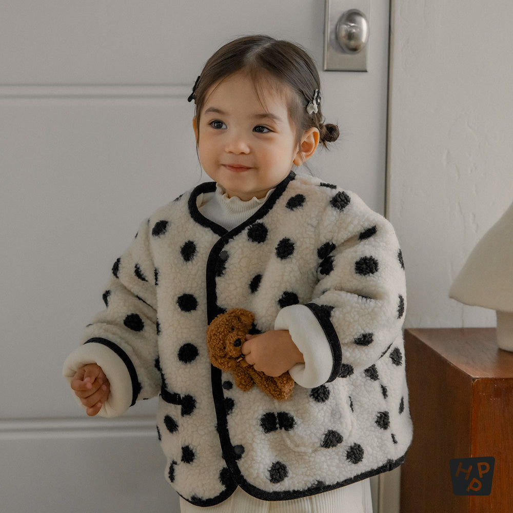 Dien Fleece Baby Jacket Set