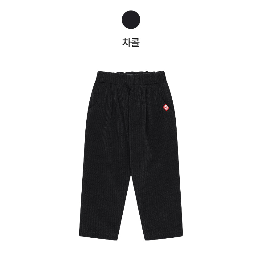 Corduroy Stretch Waist Pants