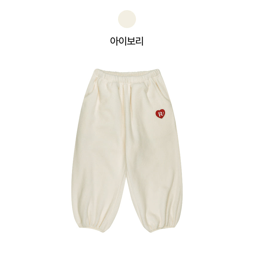 Double-Sided Fleece Loose Fit Jogger Pants