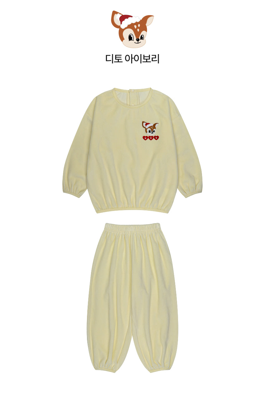 Jersey Velour Cozy Loose Fit Set