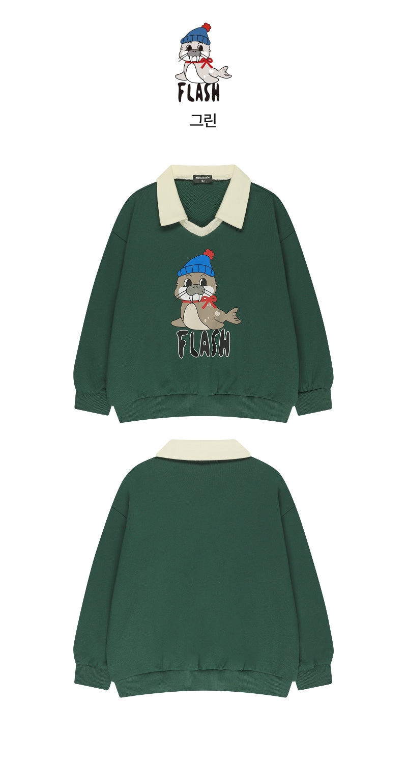 Festival Collar Sweatshirt
