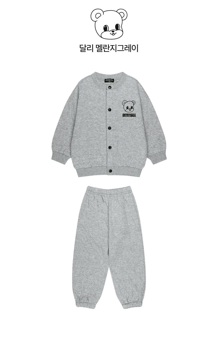 Triple Layer Point Cardigan Set