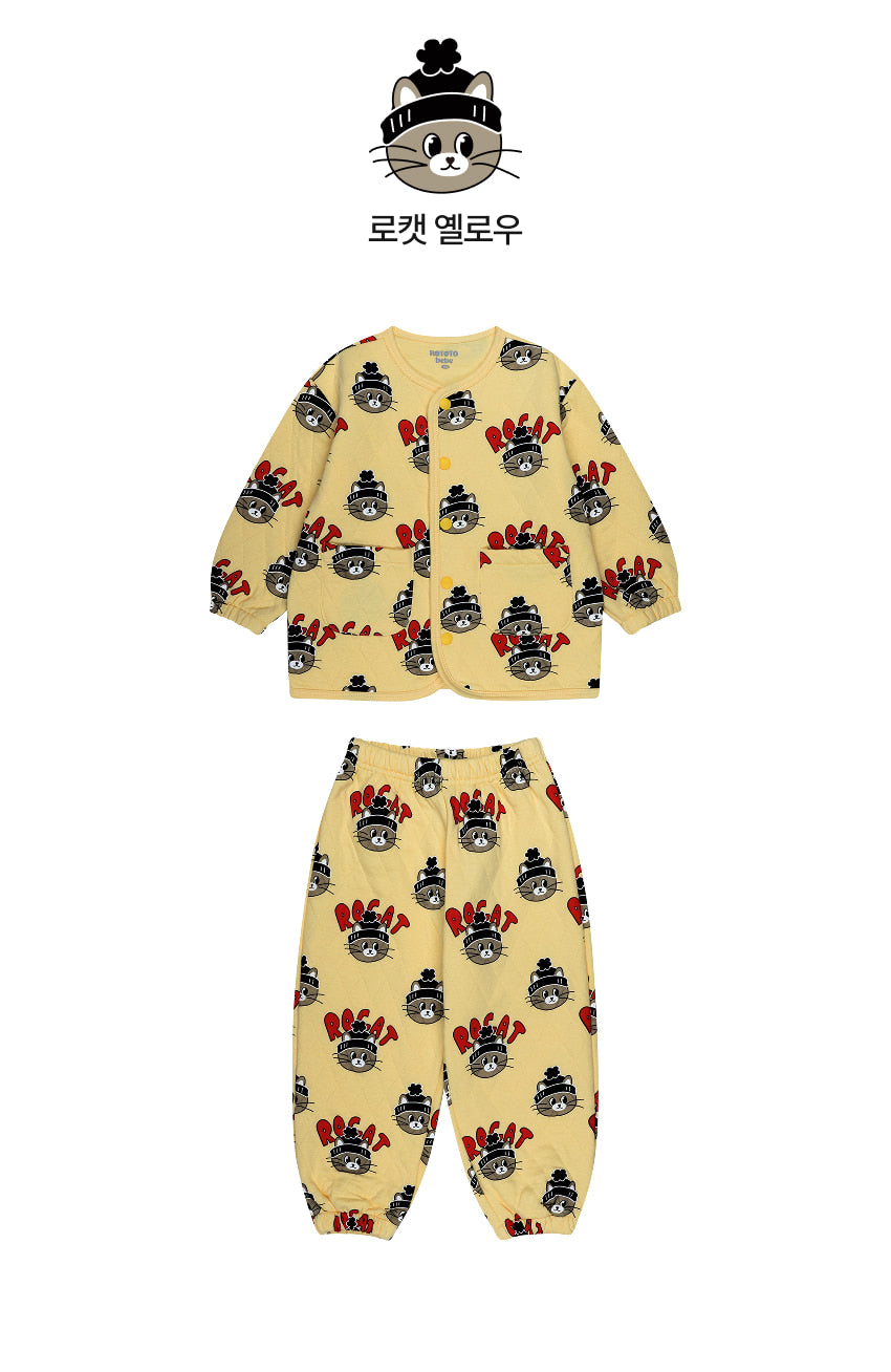 Triple Layer All-Over Baggy Pants Setup