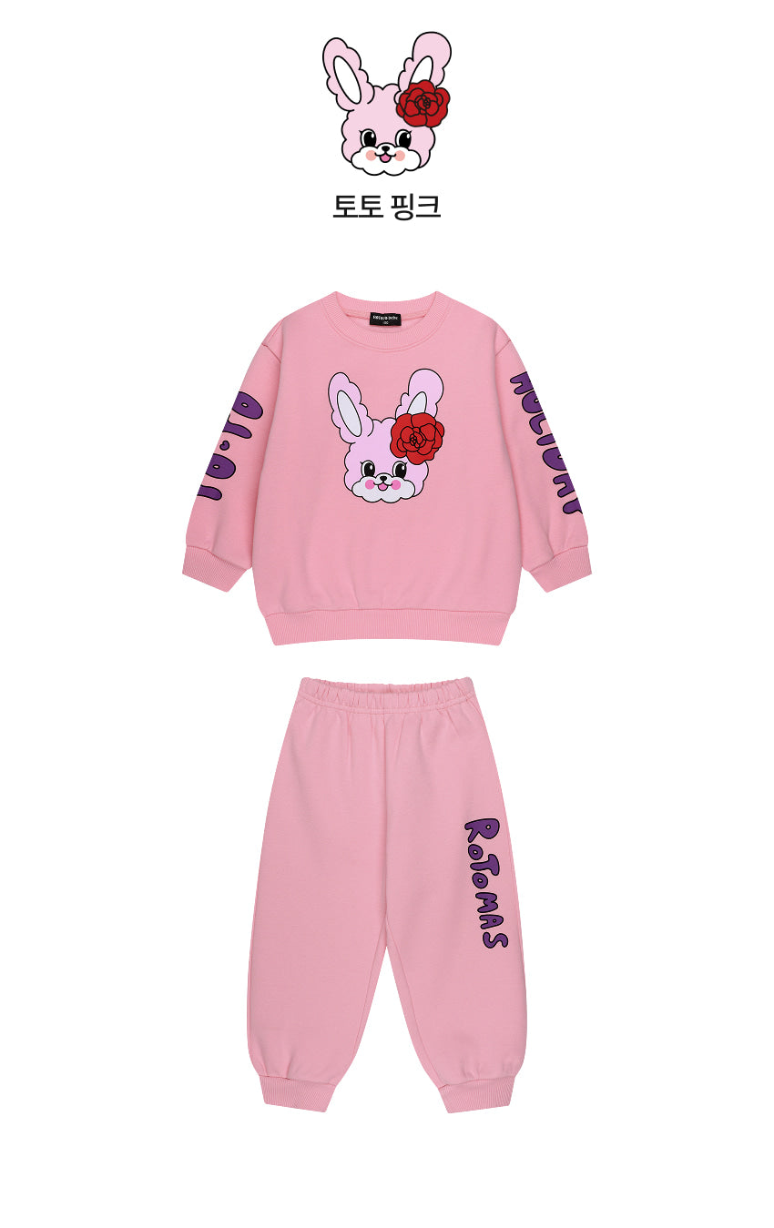 Brushed French Terry Point Detail Set